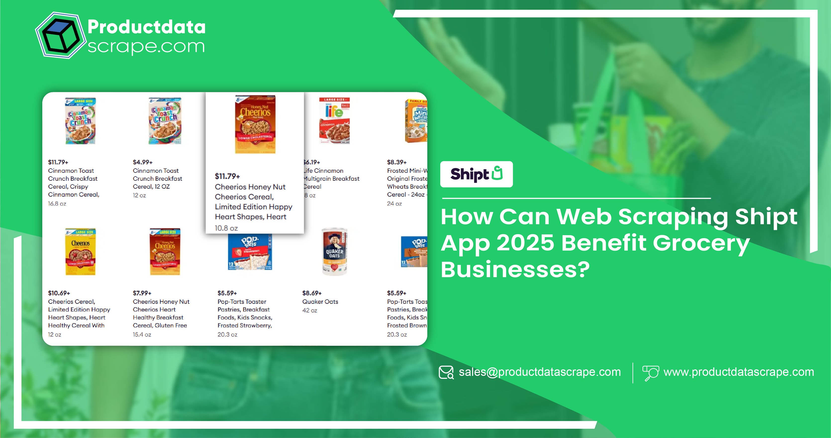 How Can Web Scraping Shipt App 2025 Benefit Grocery Businesses